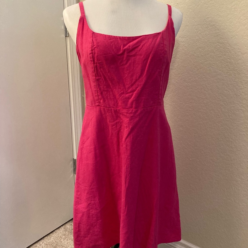Old Navy Fuchsia Mini Dress with Pockets